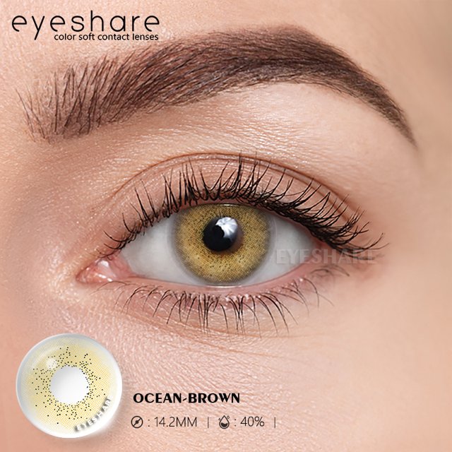 EYESHARE 1 pair Contact Lenses Natural Colors Eyes Cosmetics Contact Lens 14.2mm