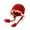 Red, variant on Hat with Earflap for Baby Girls Winter Knit Cap with Cozy Warmth Windproof Headgear for Ear Coverage for Daily Casual Wear, 5M-2Y, Pink