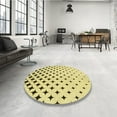 thumbnail image 4 of Ahgly Company Machine Washable Indoor Rectangle Transitional Sun Yellow Area Rugs, 8' x 12', 4 of 7