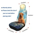 thumbnail image 6 of Haiem Sunshine Cloud Bulldog Printed Car Seat Covers Set of 2, Universal Fit Car Seat Covers,Protective Seat Covers,Comfortable Car Seat Covers, Easy Installation Seat Covers, 6 of 9