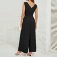 thumbnail image 5 of Women Fashion Summer Sleeveless Stylish Waist Sleeveless Jumpsuit Corduroy Womens Jumpsuit Long Sleeve Pretty Clothes for Women Strapless Jumpsuits for Women Jumpsuit Women New Years Outfit Women Sac, 5 of 8