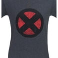 thumbnail image 2 of X-Men Distressed Logo Adult Fitted Jersey T-Shirt Tee, 2 of 4