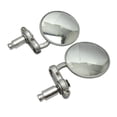 thumbnail image 1 of HEVIRGO 1 Pair 7/8inch Universal Round Handlebar End Motorcycle Rearview Side Mirror, 1 of 10