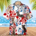 thumbnail image 4 of Camisa hawaiana de oferta de verano para hombre, camisa de anime con perro pitbull en 3D para hombre, ropa de playa de gran tamaño y divertida para hombre, moda de manga corta, 4 of 4