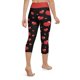thumbnail image 4 of Gibobby Leggins estampados Pantalones Pilates Estampado rayas San Valentín Leggings mujer Pantalones rayas día para correr para correr（Rojo， XXL), 4 of 5