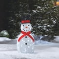 thumbnail image 4 of NOMA Snowman Christmas Display PreLit LED Outdoor Holiday Lawn Decoration, 4 of 8