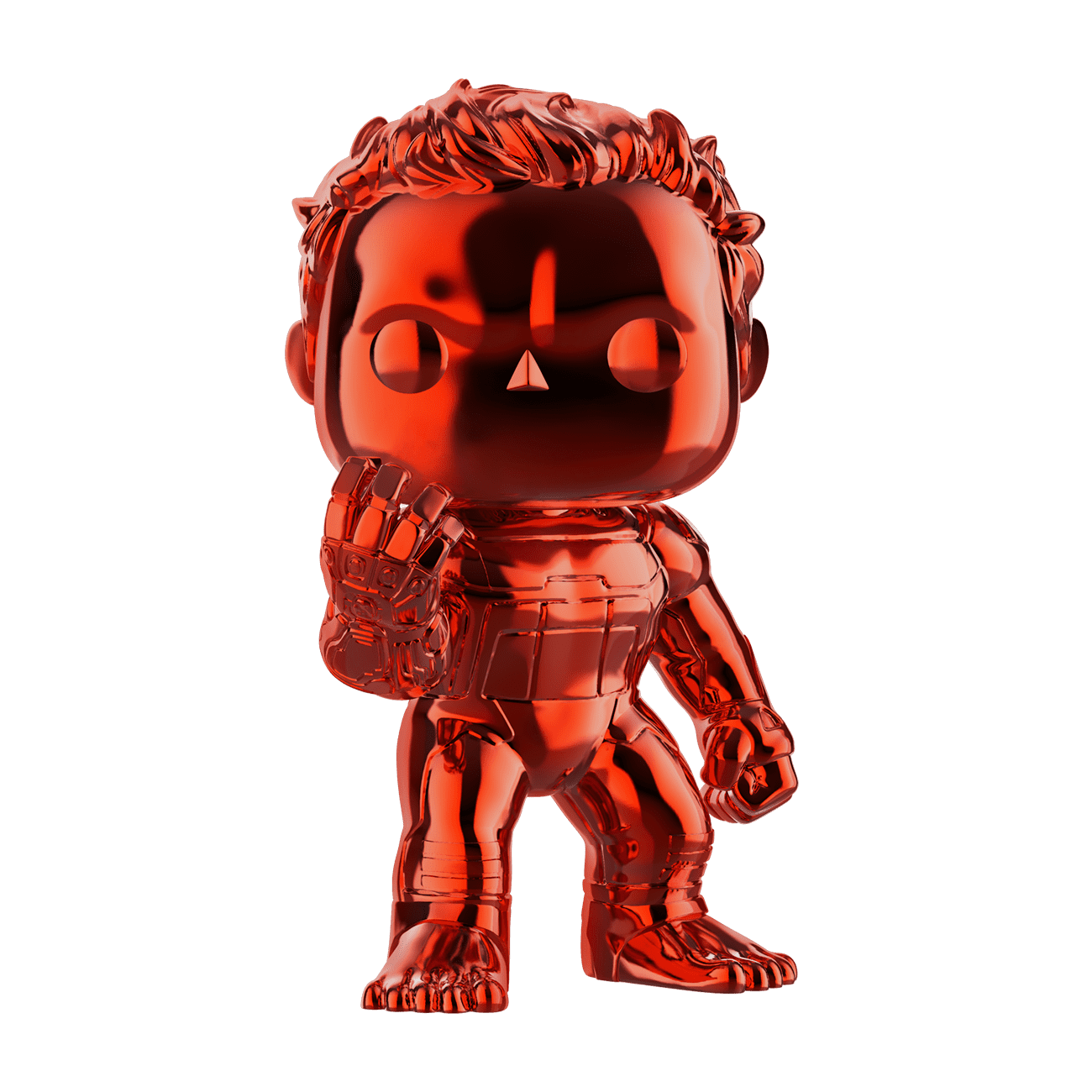 Funko POP Marvel Avengers Endgame W2 Hulk Red Chrome Walmart