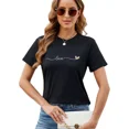 thumbnail image 1 of Playeras De Mujer Moda Casual Patrón Estampado Salir Dama, 1 of 8