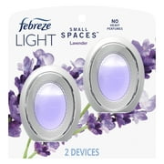 Febreze Light Small Spaces Air Freshener Lavender, 2 Count