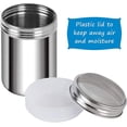 thumbnail image 3 of 2PCS（10.1oz）Powder Sugar Shaker Duster, Stainless Steel Powder Sugar Shaker with Lid, Sifter For Cinnamon Sugar Pepper Powder Cocoa Flour, 3 of 8