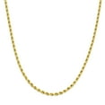 thumbnail image 5 of LoveBling 10K Yellow Gold 5mm Diamond Cut Rope Chain Necklace with Lobster Lock (18"), 5 of 5