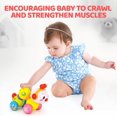 thumbnail image 7 of Baby Toys 6-12 Months, Musical, Light up, Press and Go 6 Month Old Baby Toys 12-24 Months Crawling Toys for Babies Infant Tummy Time Toys 7 8 9 12+ Months boy Girl Toys for 1 Year Gifts, 7 of 7