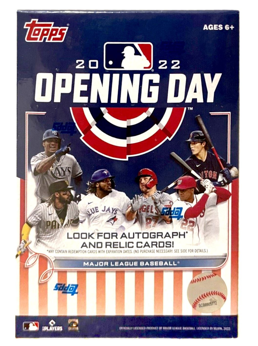 2022 Topps Opening Day Baseball Value Box