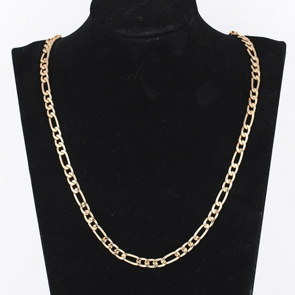 FcBaudy Necklace for Women, Jewelry for Women, Women's Jewelry Men Women Fashion Filled Curb Cuban Link Gold Necklace Jewelry Chain Necklace
