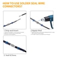 thumbnail image 6 of TSV 210pcs Heat Shrink Wire Connectors, Waterproof Solder Seal Terminals for Automotive Marine, Boat, Trailer, Truck, 6 of 9