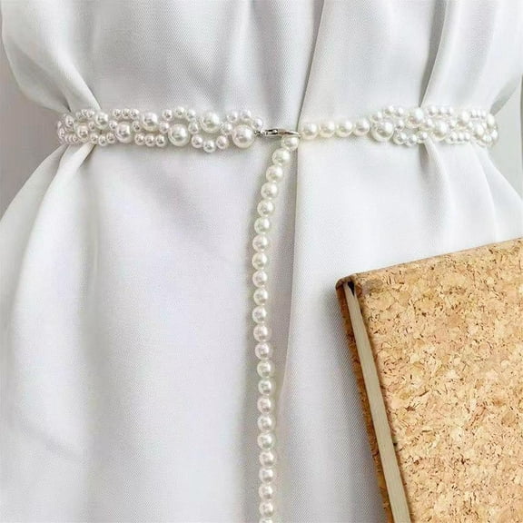 Pearl Waist Accessory Body Jewelry Temperament Elegant Pearl Belt Girls Lot C0