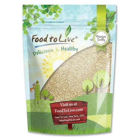 Sesame Seeds Vitamins - Food To Live ® Sesame Seeds (Hulled) (4 Pounds)