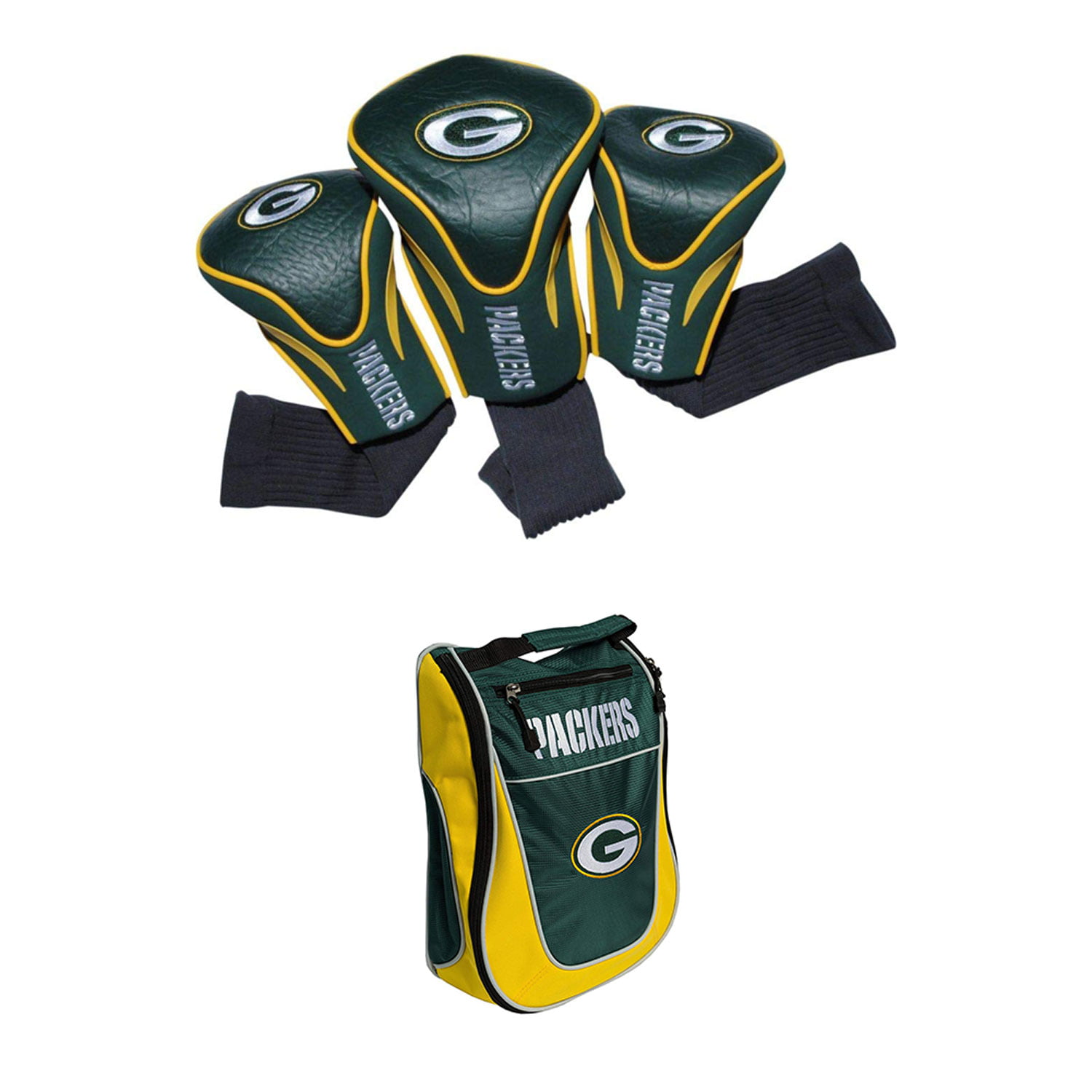 Green Bay Packers Logo Club Head Covers 