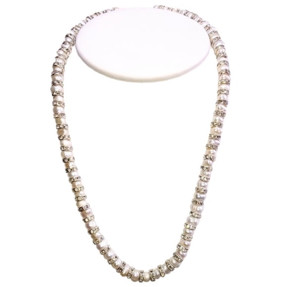 Collar Con Perlas Cultivadas y Tornasol
