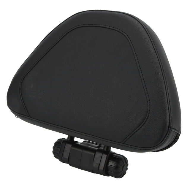 Dossier de Moto, Dossier du Pilote Réglable Confortable Durable Noir pour Accessoires de Moto