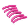 thumbnail image 3 of Women Makeup Tool Fuchsia Flexible Rubber Refill Eyelash Curler Pad 6 Pcs, 3 of 5