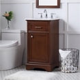 thumbnail image 2 of 19 in. Single Bathroom Vanity set in teak, 2 of 18