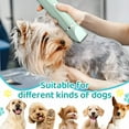 thumbnail image 7 of EXLEAF 2026 New 4-In-1 Pet Hair Shaver, Pet Clippers for Dogs Electric Dog Trimmer for Paws, Pet Clippers Low Noise Cordless Quiet Hair Clippers Set, Paw Trimmer for Dogs Cats Pets (Green), 7 of 7