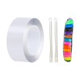 thumbnail image 3 of simhoa Ruban Adhésif Transparent pour Enfants DIY 2mmx5cmx1m, 3 of 8