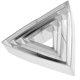 thumbnail image 3 of 5 piezas de molde triangular para tarta de acero inoxidable, cortador de mousse para tarta, molde para hornear, 3 of 7