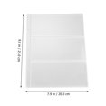 thumbnail image 2 of Shisuyan Photo Sleeve PVC 10Pcs 9.8x7.9x0.04In, 2 of 9