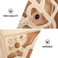 thumbnail image 2 of OULII Wooden Marble Puzzle Toy for Kids Assorted Color Interactive Labyrinth Game Educational Thought Training Plaything Smooth Safe Plastic Maze Game Pull两端协调动 益 玩具, 2 of 4