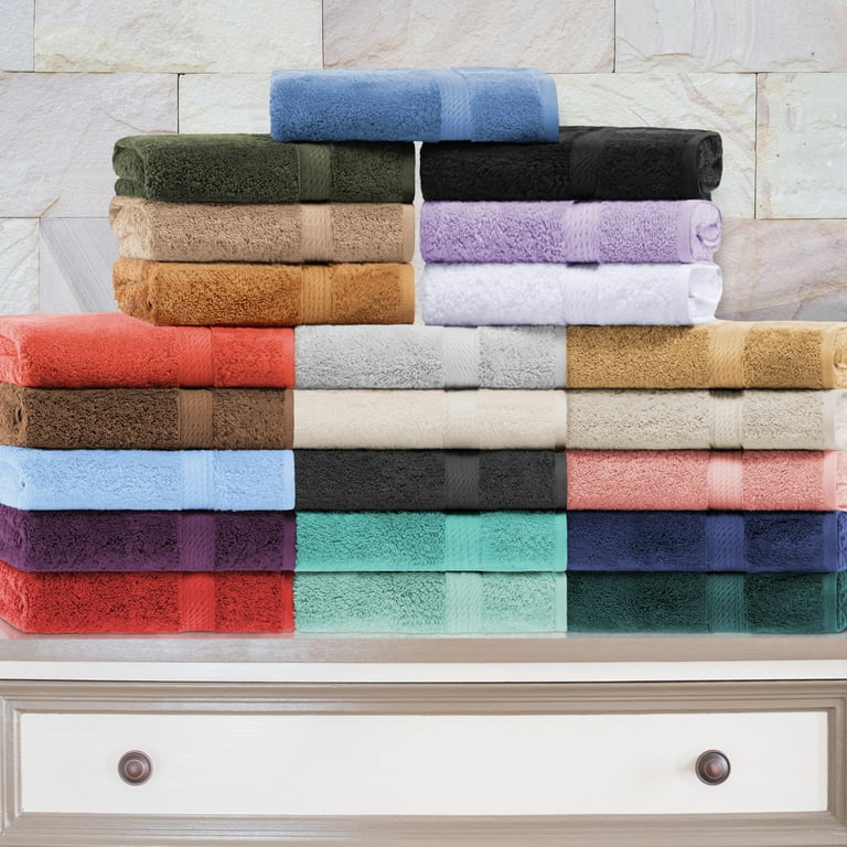 SUPERIOR Egyptian Cotton 800 GSM Bath Towel Set, Includes 2 Bath Towels,  Luxury