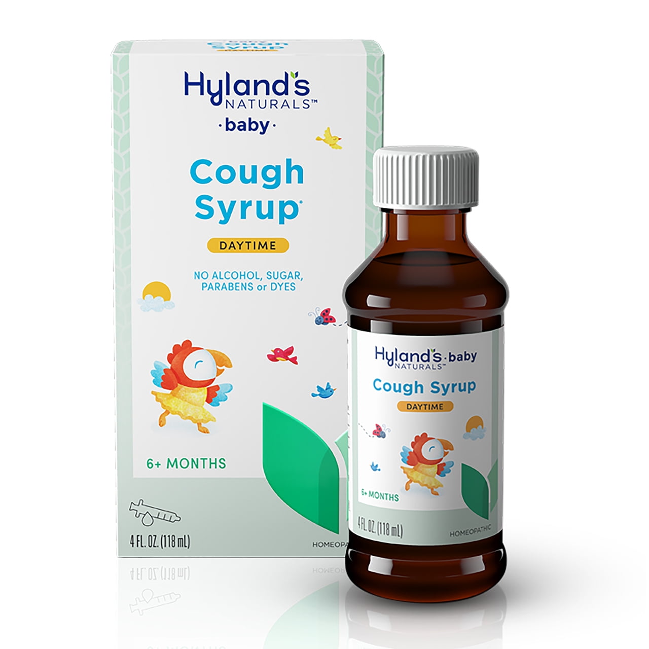 Hyland's Naturals Baby Cough Syrup, Natural Relief of Coughs Due to