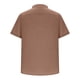 thumbnail image 4 of pstuiky Camisas de vestir de manga corta para hombre, Camisa hawaiana informal de manga corta con cuello redondo y botones para hombre camisetas de hombre xl, 4 of 5