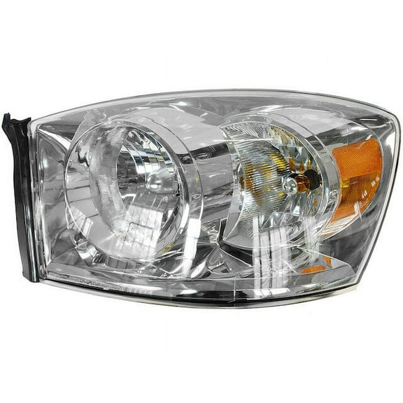 Left Headlight Assembly - Compatible with 2006 - 2008 Dodge Ram 1500 2007