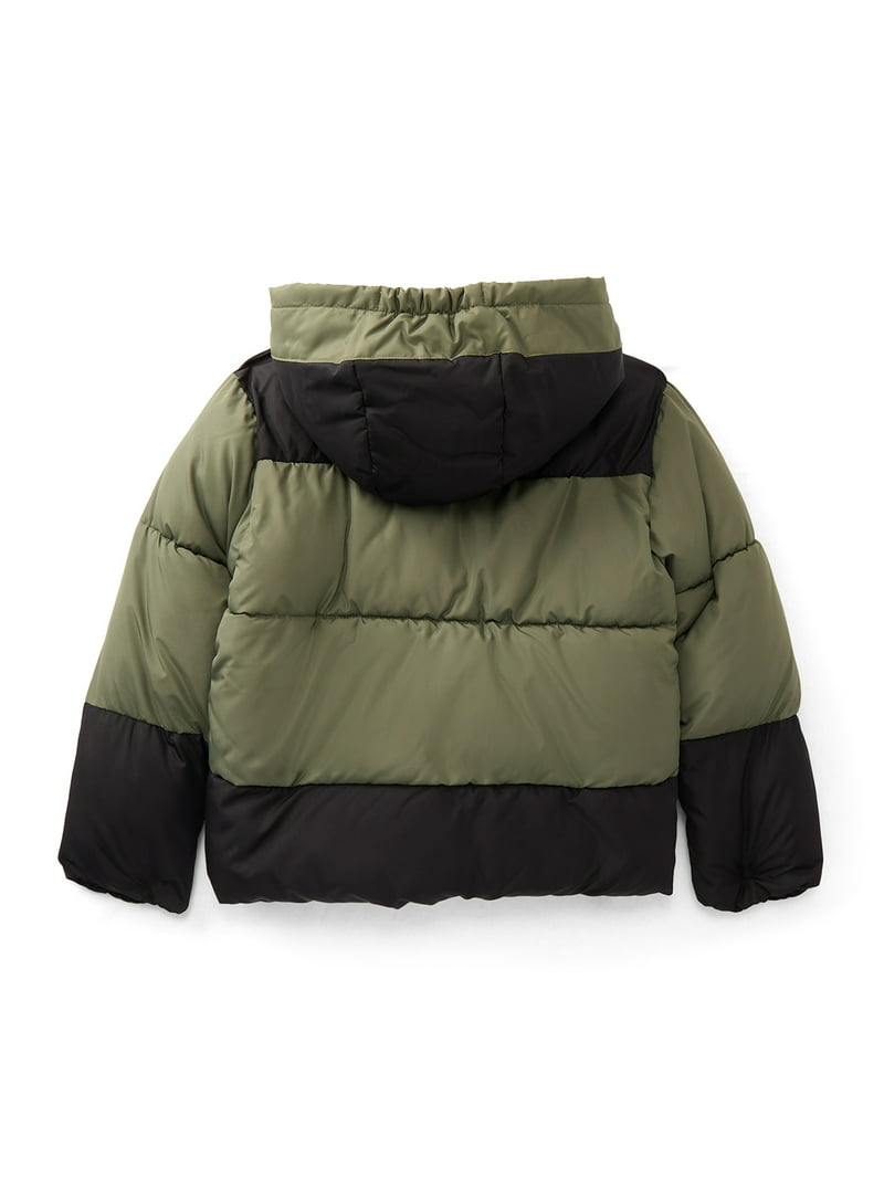 Ozark Trail Boys Puffer Jacket, Sizes 4-18 & Husky - Walmart.com