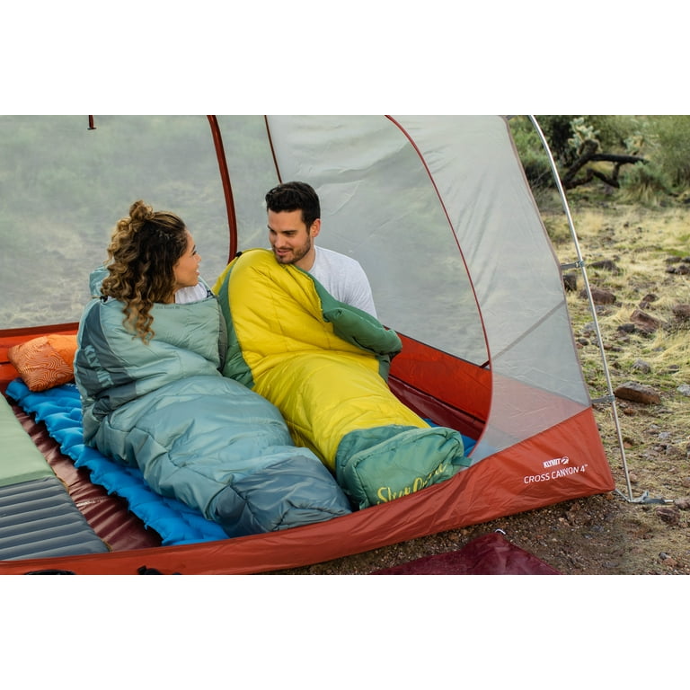 Wild Aspen 0 (Zero) Degree Mummy Sleeping Bag, Yellow - XLarge