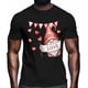 thumbnail image 2 of Camisetas casuales de manga corta con diseño de gnomo de amor para hombre, camisetas gráficas para el Día de San Valentín, 2 of 8