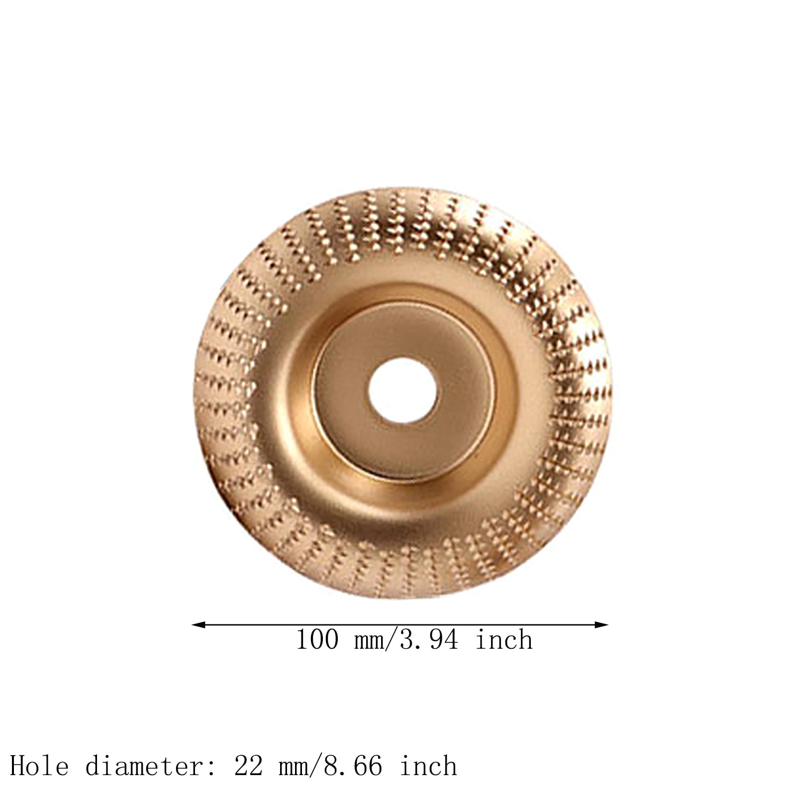 100mm Grinding Wheel Carbide Wood Sanding Carving Shaping Disc for Angle Grinder 