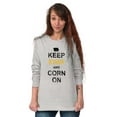 thumbnail image 4 of Keep Iowa and Corn On Funny Corny Long Sleeve TShirt Men Women Brisco Brands M, 4 of 6