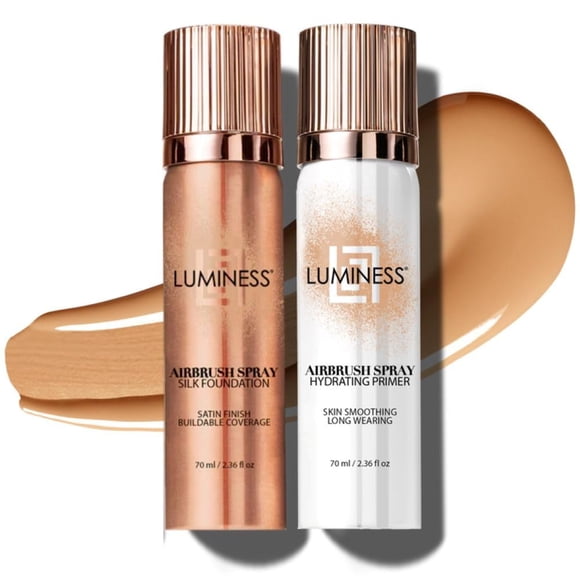 Kit de base e imprimador en aerosol con aerógrafo LUMINESS Silk