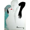 thumbnail image 3 of Vintage Apple Collection 11x14 Black Modern Framed Museum Art Print Titled - Dancing, 3 of 5