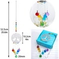 thumbnail image 3 of H&D Suncatcher Window Hanging Rainbow Maker Crystal Ball Drop Decor Tree of Life, 3 of 6