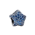thumbnail image 4 of Hot New Fashion Sterling Silver Plated Moon Star Sun Blue Pendant Fit Women Fine Dangle Bracelet Accessories Bead Charms, 4 of 6