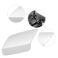 thumbnail image 3 of Unique Bargains Front Left Bumper Headlight Washer Nozzle Cover Cap Fit for BMW E92 E93 328i 335i 335is Silver Tone, 3 of 6