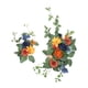 thumbnail image 2 of 2 piezas de flores de arco de boda, rosas artificiales, guirnalda de hojas verdes de granja J, 2 of 9