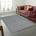 thumbnail image 1 of 5' x 8' Black And White Mirage Indoor Outdoor Reversible Plastic, 1 of 1