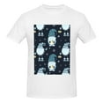 thumbnail image 4 of Bingfone Gnome And Snowflakes Men'S Loose Fit Short-Sleeve Pocket T-Shirt, 4 of 7