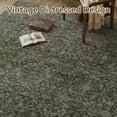 thumbnail image 6 of SIXHOME 5'x7' Vintage Distressed Area Rug Soft Washable Non-Slip Carpet American Classic Retro Rug with Geometric Rugs for Living Room Bedroom Neutral Home Decor Green, 6 of 9