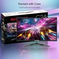 thumbnail image 3 of Sceptre Monitor Gaming Curvo de 24" 1080p hasta 165Hz DisplayPort HDMI 99% sRGB, Máquina de Altavoces Incorporados AMD FreeSync Negro (C248B-FWT168), 3 of 5